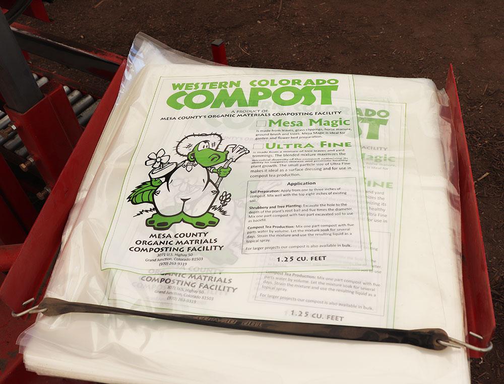 western colorado compost custom designed packaging bag